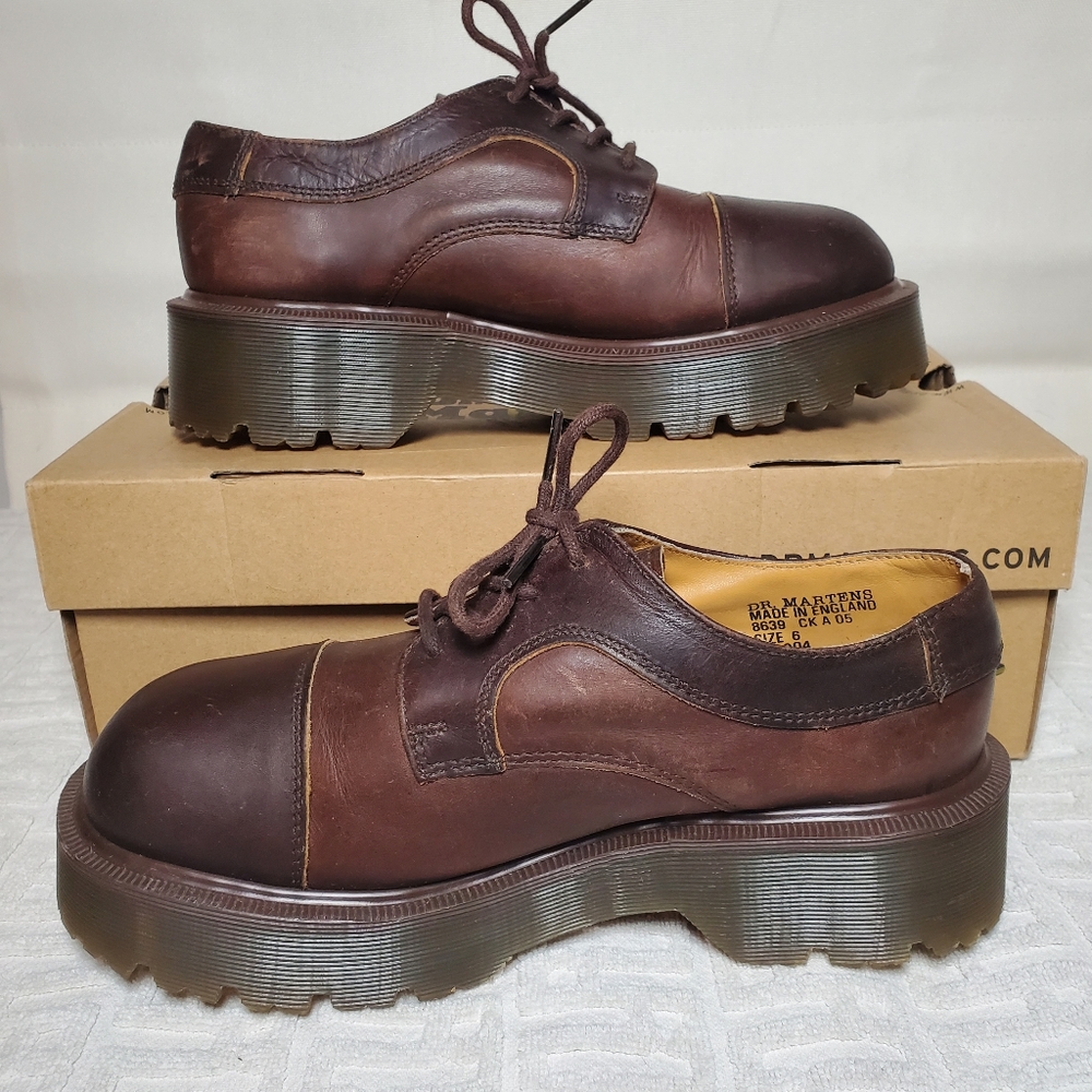 Envy-Soled Derby Shoes UK6